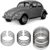 Jogo Anel Segmento Volkswagen Fusca 1300 68 a 84 Metal Leve