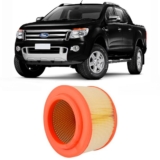 Filtro Ar Ford Ranger 2.2 2.5 3.2 2013 A 2017 Wega