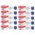 Kit 10 Creme Dental Colgate Total 12 Whitening 180g