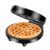Máquina de Waffle Mondial Pratic Waffle Antiaderente Preto/Inox 1200W 220V – GW-01