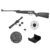 Carabina de Pressão New Jade Oxidada 5.5mm – CBC + Luneta 4×20 + Chumbo + Alvo + Porta Alvo