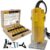Tupia para Laminado 6mm 650W EVTUP110/220 com Kit de 12 Fresas para Madeira Haste 6mm EVALD