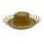 Forminha para Doces – Mini Chapéu de Festa Junina – Dourado – 7,5x3cm – 12 unidades – Rizzo