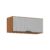 Armário de Geladeira p/ Cozinha Firenze 1 Porta Basculante 70cm Amendola/Nude Prime TX – Demóbile