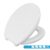 Assento Sanitário Oval Almofadado Astra Conforto e Estilo
