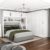 Guarda-roupa Casal Modulado 4 Portas Santiago 3 Portas 5 Gavetas Branco