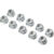 Porca da Coroa Auto-Travante c/ Flange 10mm GP Honda CG 150 | CG 125 09/..
