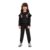 Conjunto Infantil com Blusa Cropped e Calça Bee Loop