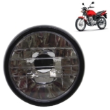 Farol Completo CG 125 Fan 2000 2001 2002 2003 2004 2005 A 2013 Cristal Máscara Cromada Lâmpada H4 Lente Lisa Acrílico