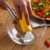 OFERTA Ralador De Aço Fino Inox Multifuncional Para Queijo e Legumes Cozinha Fino 24cm x 5,5cm