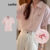 Lovito Blusa Casual Listrada Com Laço Verão/Primavera Para Mulheres L112ED787