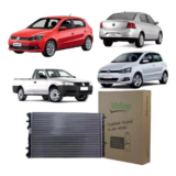 Radiador Água – VW Saveiro / Fox / Voyage / Gol G5 G6 G7 G8 – 2021 2022 2023 2024 2025 – Valeo