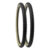 Par Pneu Bike Mtb Paco Nomad Faixa Bege Aro 29 X 2.10 Balão Cor Preto