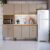 Cozinha Modulada Compacta Fidelitá Mariana 4 Peças 250cm 12 Portas 2 Gavetas Sem Tampo Freijó/Camurça