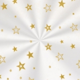Saco Decorado Estrela Ouro – 10x14cm – 100 unidades – Cromus – Rizzo Embalagens