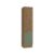 Módulo Cozinha Kappesberg Botanic Paneleiro Botanic M619 c/ 2 Portas 50cm Nogueira/Verde – Kappesberg
