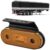 Lanterna Lateral Led Amarela Para Carreta 12V/24V Com Suporte Móvel IVA L3016AM