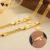 Pulseira De Barra De Nome Personalizada Em Ouro 18K Vnox Para Bebês Meninos Meninas Pulseiras Com Gravado Crianças Peque