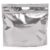 Sacola Metalizada com Zip P 46x43x5cm Prata – 01 unidade – Cromus – Rizzo Embalagens