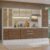 Armário de Cozinha Completa 100% MDF 290 cm Branco/Rustic/Crema Smart Madesa 01