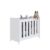 Mini Berço 4 em 1 Multifuncional Linha Evolutivo Branco – Completa Móveis