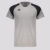 Camiseta Kappa Sammy Cinza e Preta