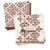 Guardanapo de Papel Chocolate Composê – 20 folhas – Cromus Páscoa – Rizzo Embalagens