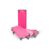 Conjunto 5 Camas Empilháveis Rosa Papibrink  Lavável e Reforçada