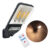 Luminária Solar Poste Refletor 6 Led Filamento Branco Quente