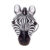 Máscara De Zebra Infantil Para Festas E Fantasias