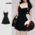 Lovito Vestido Casual De Verão/Primavera Com Laço Para Mulheres L112ED683