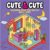 Cute & Cute Coloring Book for Adults – Bold Easy – Livro de Colorir Adulto