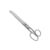 Tesoura Inox Cromada Para Costura Corte Alfaiataria Confecção Tecido 120mm 5Pol. Multiuso Reta