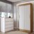 Guarda-Roupa Solteiro Sirius  2 Portas 2 Gavetas e Cômoda 4 Gavetas – Panorama Móveis