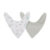 Kit Babador Bandana Papi Malhas Estampa Coelho – 02 Peças
