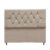 Cabeceira Cama Box Estofada Queen 160 Cm Geovana Suede Cor:bege