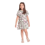 Vestido Infantil em Viscose para Menina Quimby