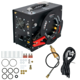 TUXING 300Bar 12V PCP Compressor Compressor de ar de alta pressão Auto-stop TXES062