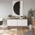 Aparador Kappesberg 4 Portas Canela/Branco 156cm