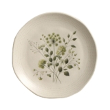 Conjunto com 6 Pratos de Sobremesa Orgânico Ammi Ø19,5cm
