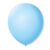 Bexiga Azul Claro número 9 Riberball 50unid Pic Pic