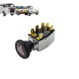 Interruptor Chave Pisca Alerta Volkswagen Fusca / Kombi / Brasília (1119532332 / 1119532351 / 1119532451 / 11