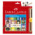 Lápis de Cor Faber 24+3 Caras&Cores – 1 estojo com 30 cores