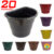 5 a 20 Vasos para plantas arandela parede meia lua flores jardim vertical 3,3L