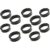 Espaçador de Direção – kit com 10 unidades – Ahead bike 10mm