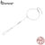 Bamoer 925 Prata Esterlina Pulseira Borla Arte Design Moda Jóias Presente Feminino