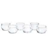 Conjunto Taças Sobremesa 6 Peças Lights Vidro Servir Nadir