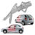 Máquina Vidro Chevrolet Celta 2000-2016 2 Portas Esquerdo Durável Sem Motor com Encaixe Mabuchi e Garantia 3 Meses