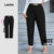 Lovito Calça Plus Size Curve Elegante Calça Lisa De Metal Verão/primavera Para Mulheres LBL24575