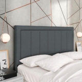 Cabeceira Estofada Para Cama Queen Sevilla Cinza –  M. Arapongas